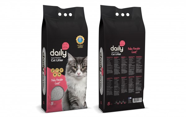 Super Premium Cat Litter Baby Powder 5kg